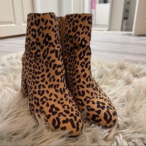 Cheetah Booties